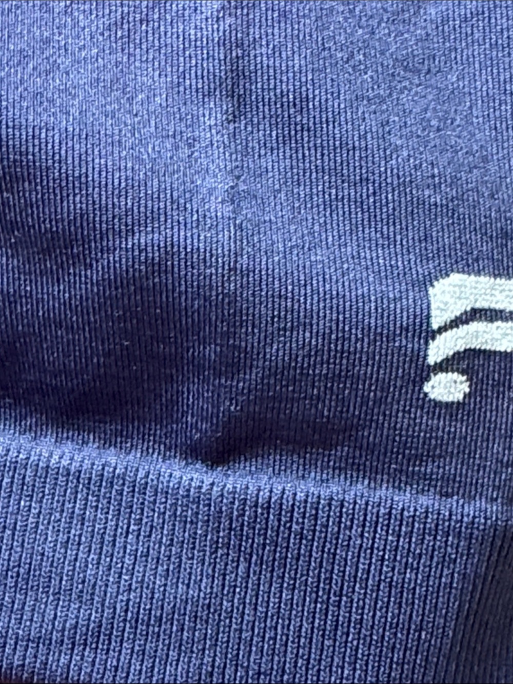 Fabletics Navy Zip-Front Long Sleeve Active Jacket - Picture 4 of 5